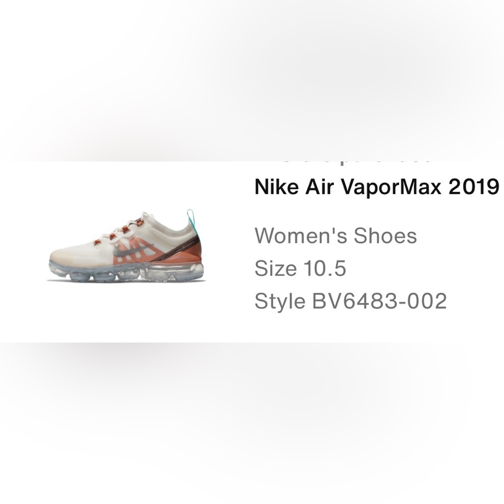 Nike Air VaporMax Women's Shoes - Black and White